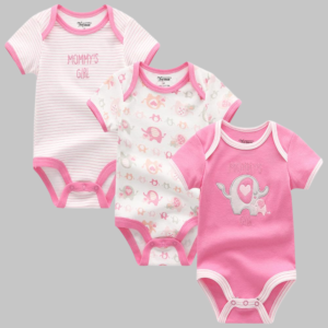 dungaree set (pink)
