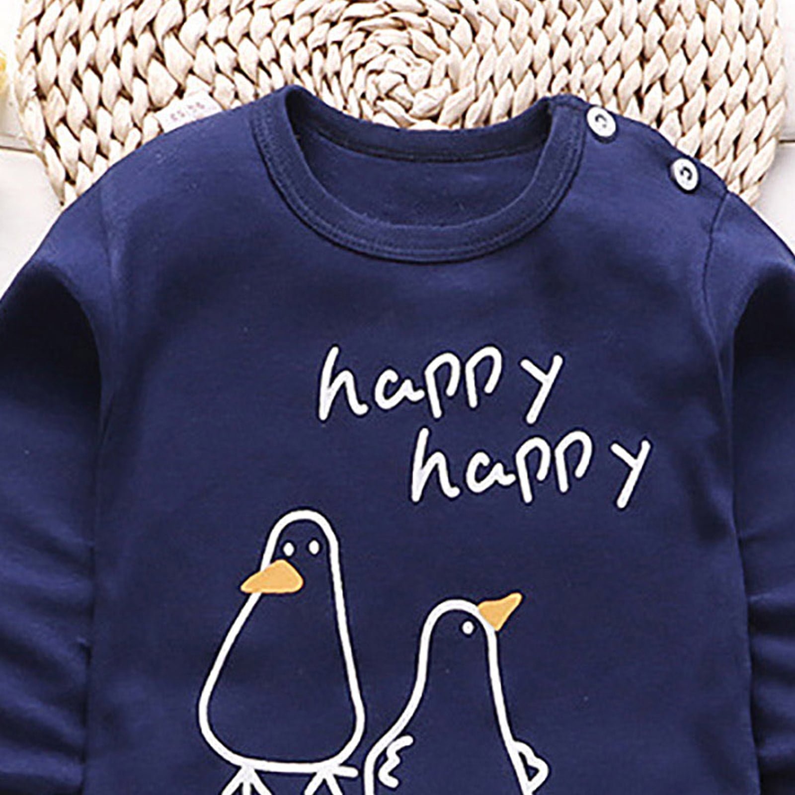 penguin pajama set (blue) penguin pajama set (blue)