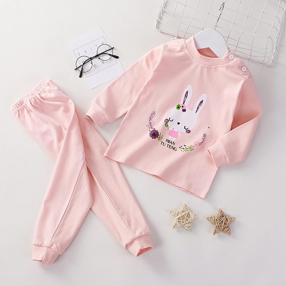 bunny pajama set (pink) bunny pajama set (pink)