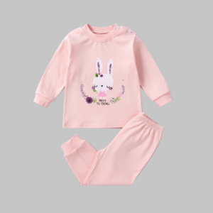 dungaree set (pink)