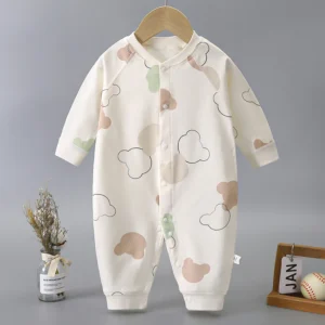 full cotton romper (bear)