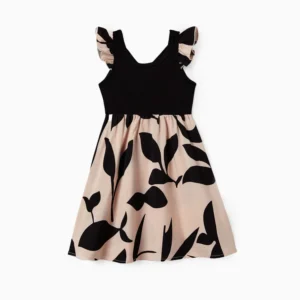patpat baby dress black cross back