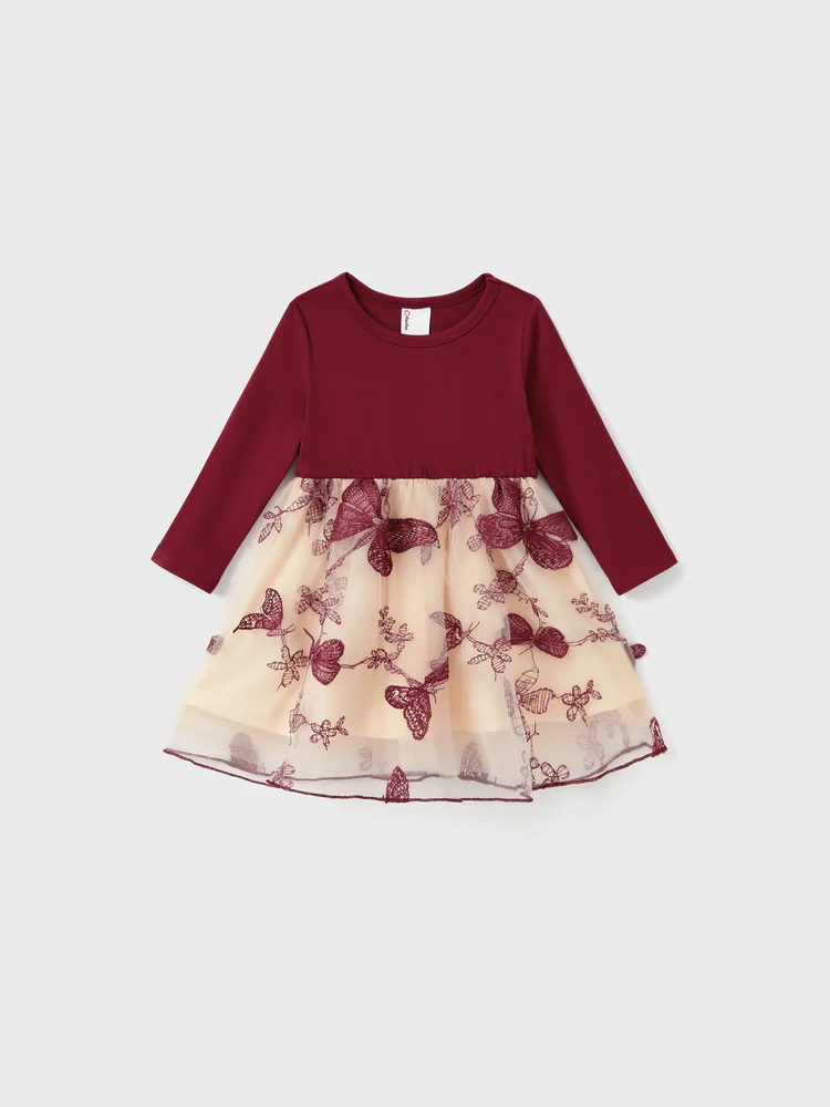 patpat baby dress burgundy tulle patpat baby dress burgundy tulle