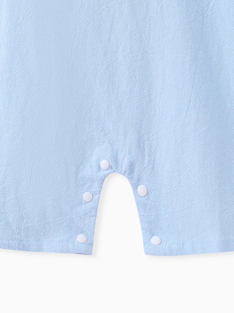 patpat baby romper blue polo patpat baby romper blue polo