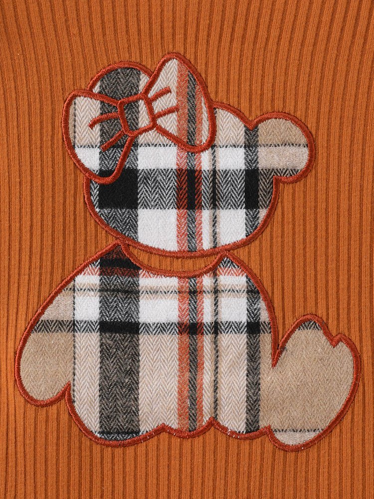 patpat baby romper brown bear set patpat baby romper brown bear set