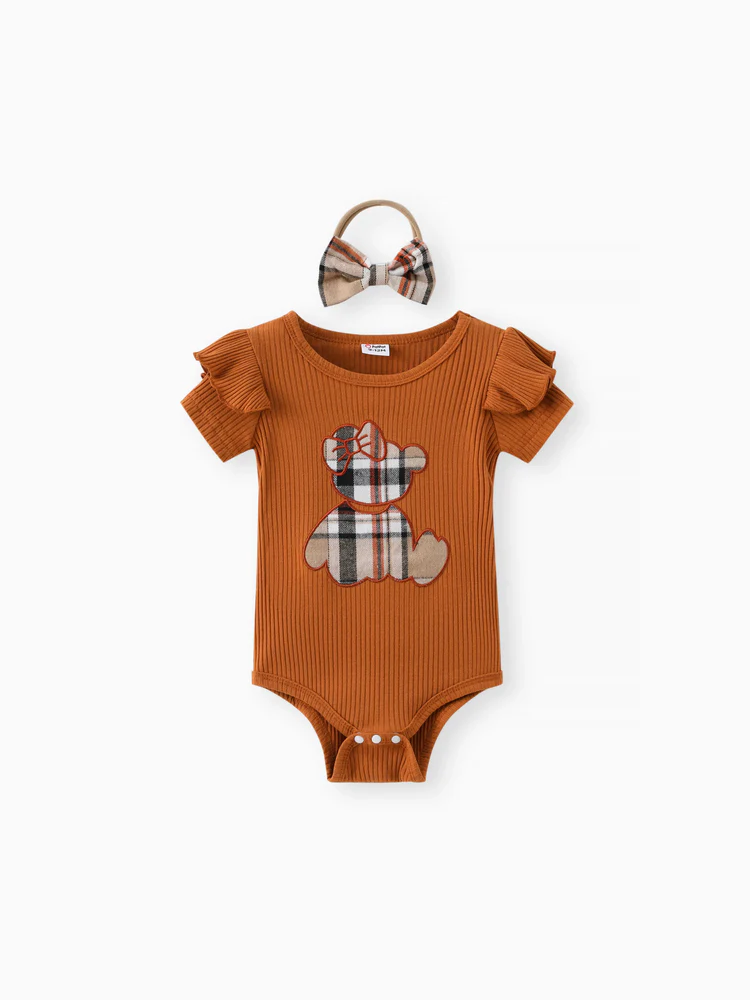 patpat baby romper brown bear set patpat baby romper brown bear set