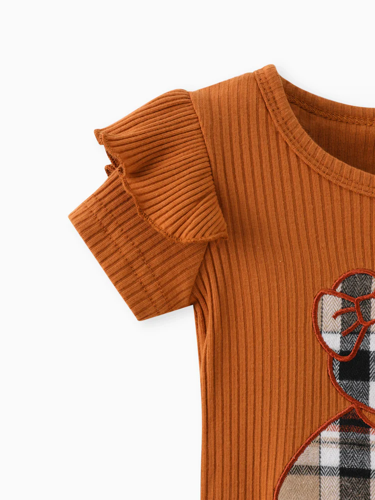 patpat baby romper brown bear set patpat baby romper brown bear set