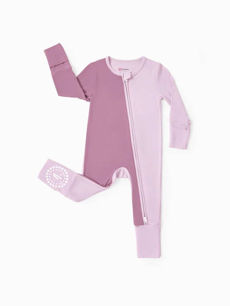 patpat baby romper double purple patpat baby romper double purple