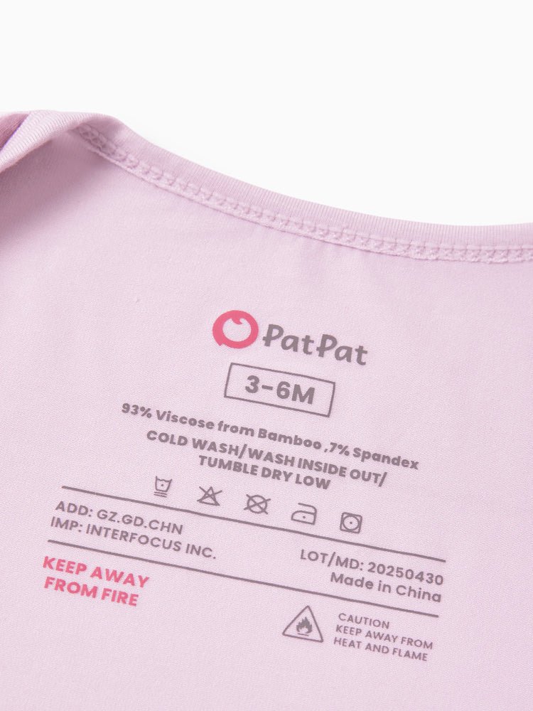 patpat baby romper double purple patpat baby romper double purple