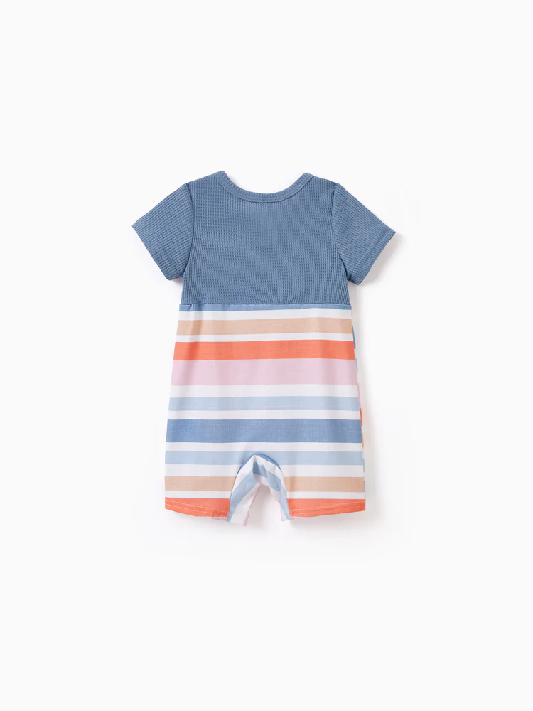 patpat baby romper multi stripes patpat baby romper multi stripes
