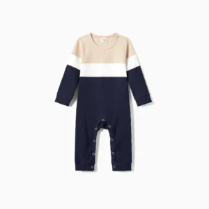 patpat baby romper multi block