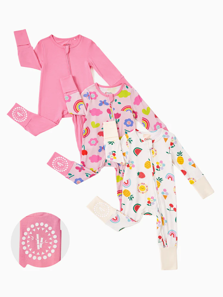 patpat baby romper pink melon set patpat baby romper pink melon set