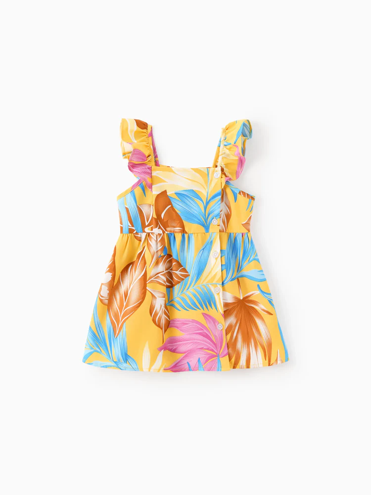 patpat baby romper yellow tropic patpat baby romper yellow tropic