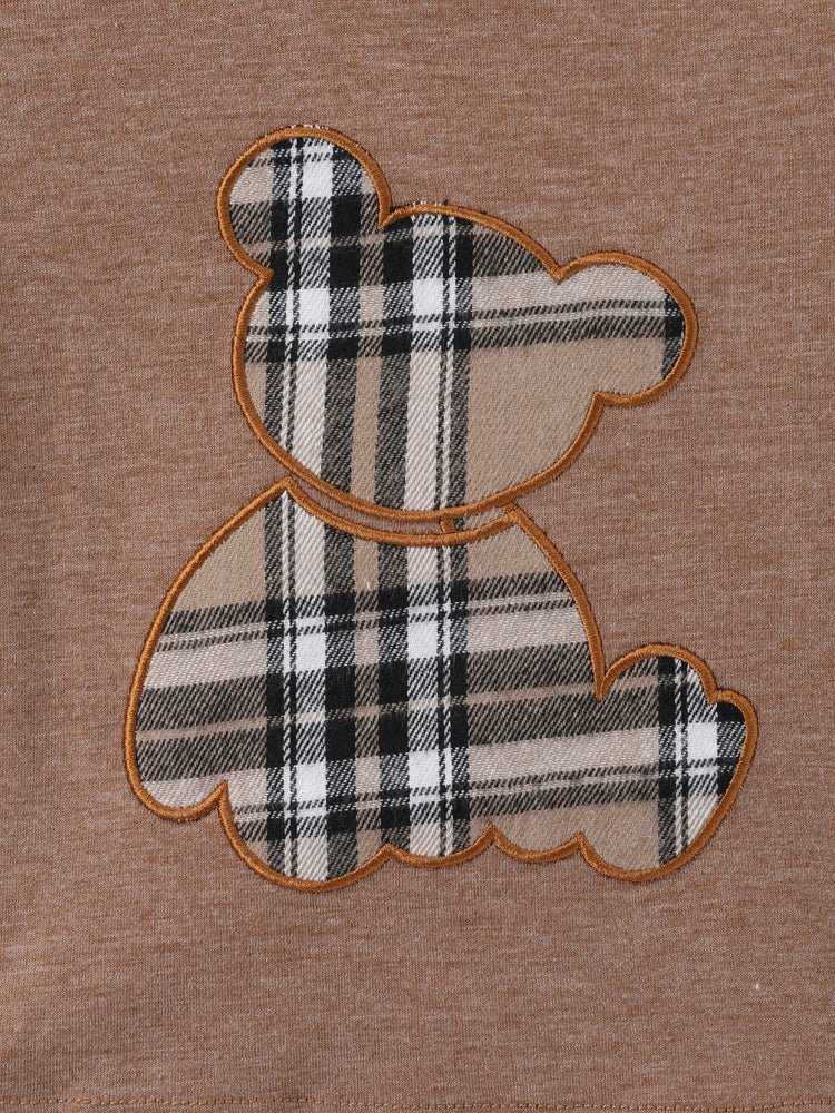 patpat baby short brown bear set patpat baby short brown bear set