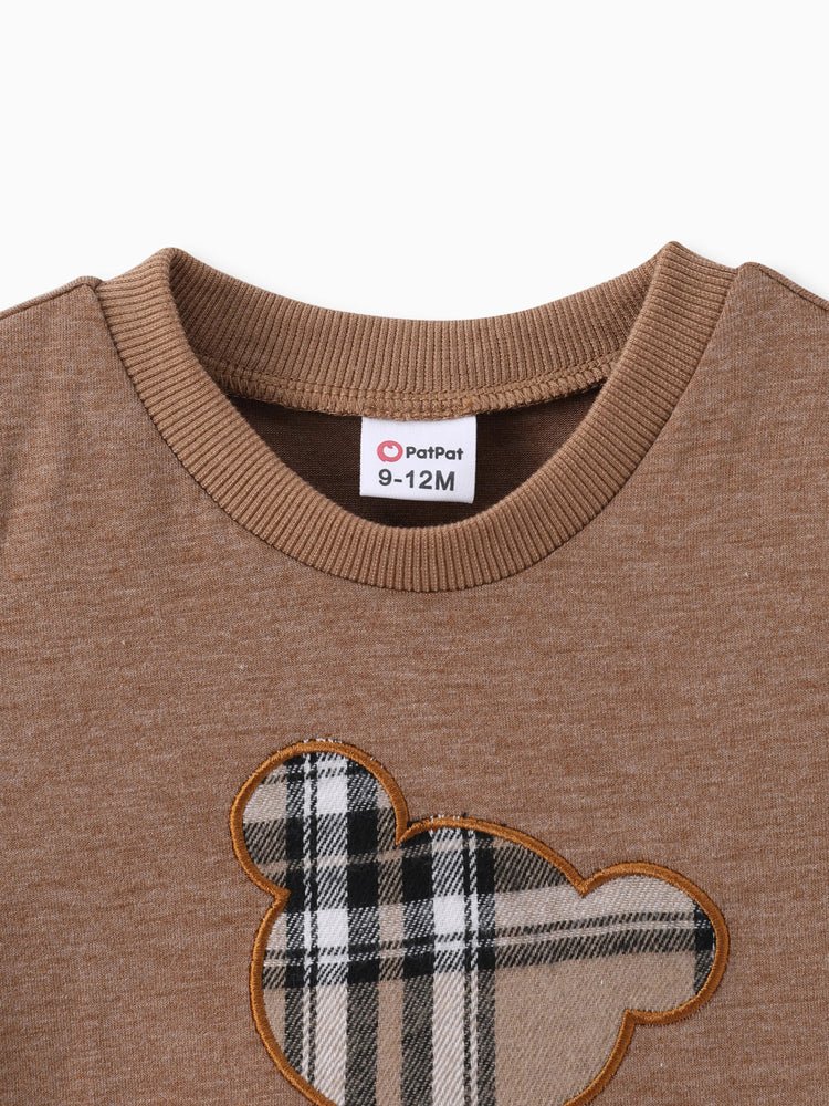 patpat baby short brown bear set patpat baby short brown bear set