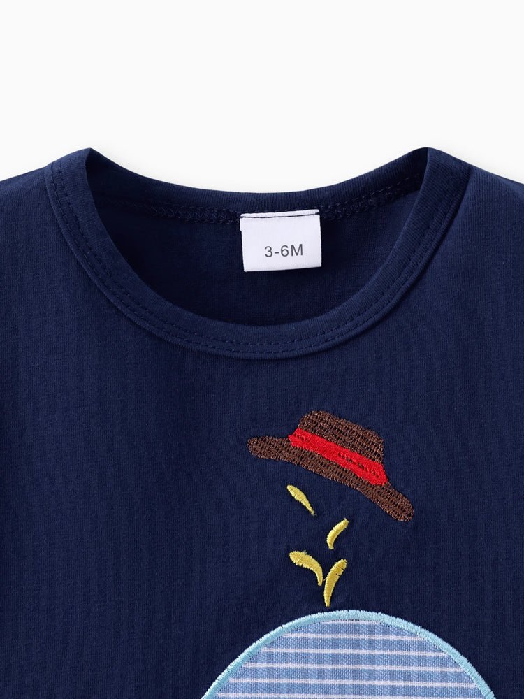 patpat baby short dark blue whale set patpat baby short dark blue whale set
