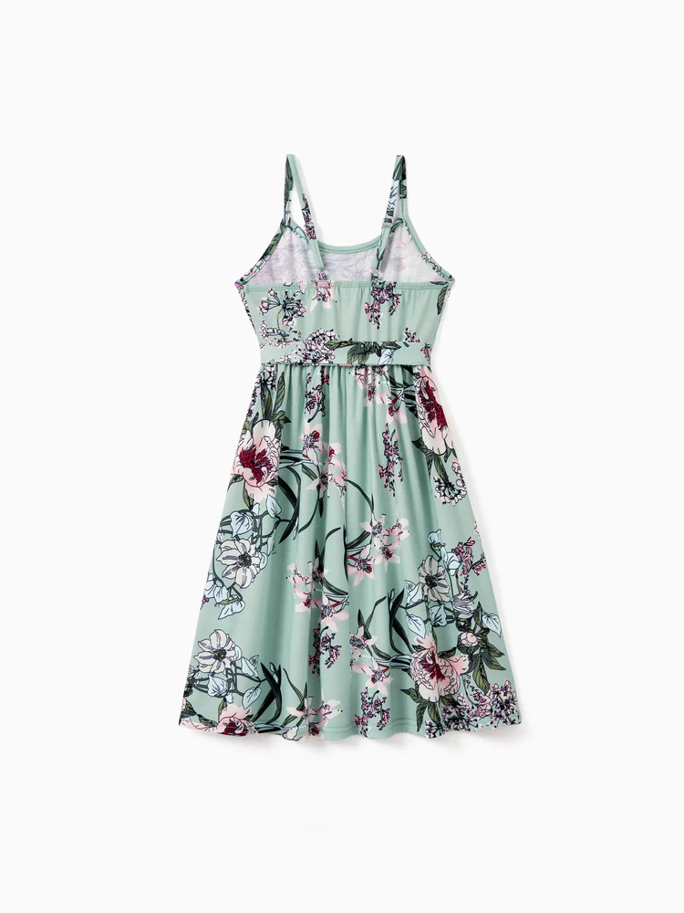 patpat girls dress light green flora patpat girls dress light green flora
