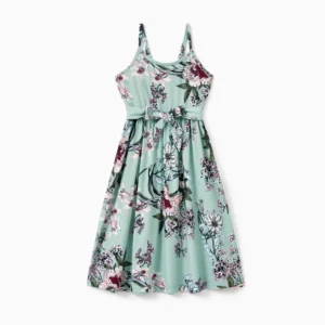 PatPat Dress patpat girls dress light green flora