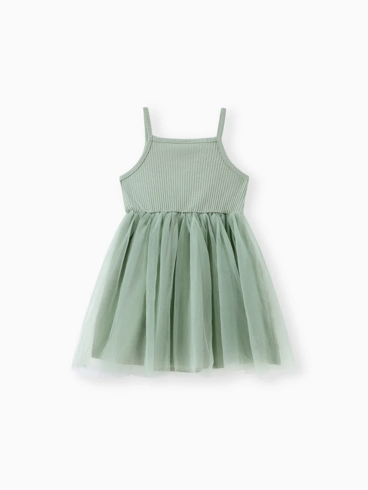 patpat toddler green floral ribbed dress patpat toddler green floral ribbed dress