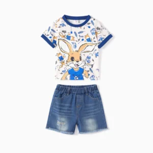 patpat toddler short bunny set