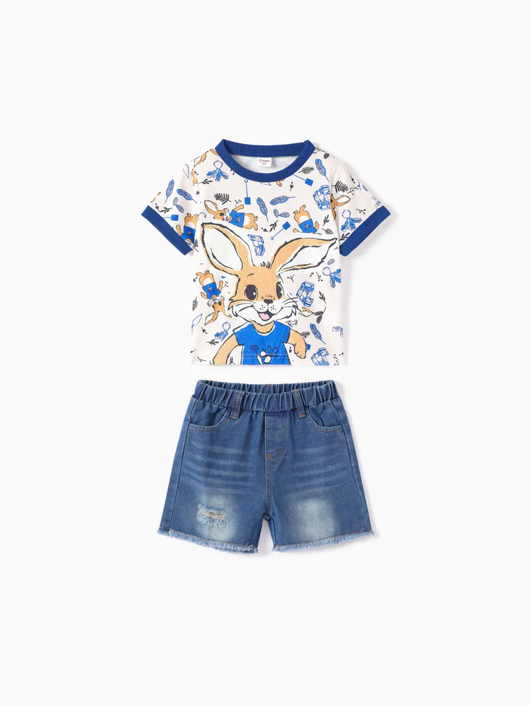 patpat toddler short bunny set patpat toddler short bunny set