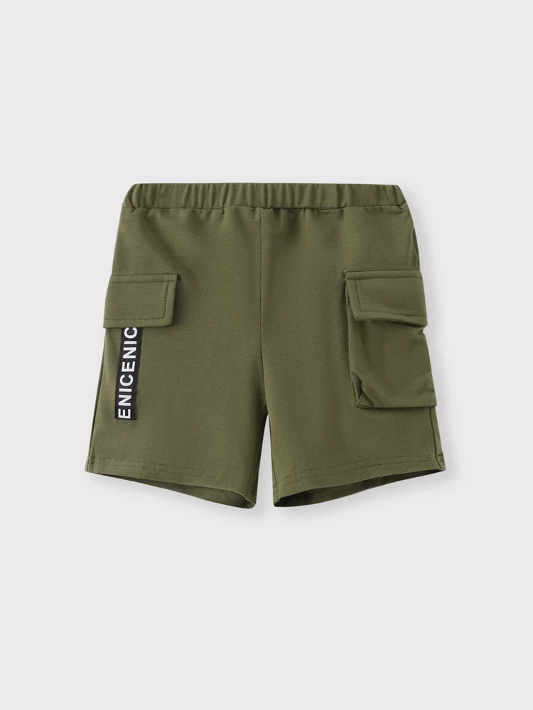 patpat toddler short cargo army green set patpat toddler short cargo army green set