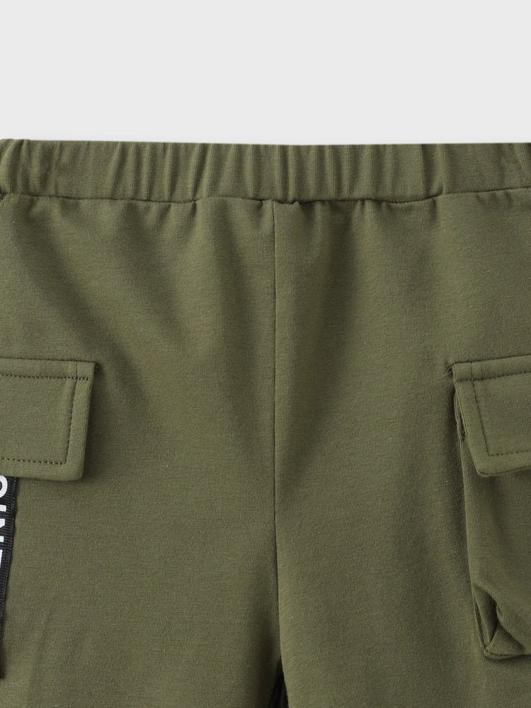 patpat toddler short cargo army green set patpat toddler short cargo army green set