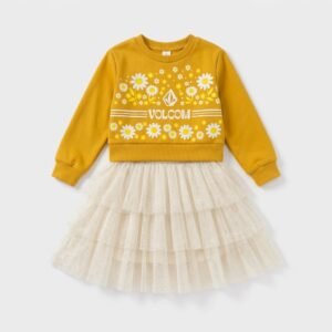 frock yellow set